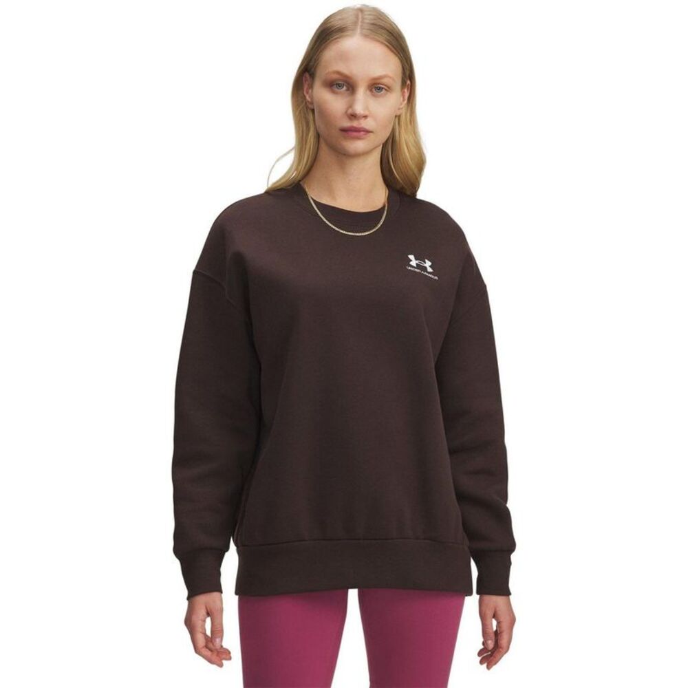 Under Armour Womens/Ladies Icon Oversized Sweatshirt / Brown